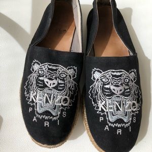Men’s Authentic Kenzo canvas slip ons